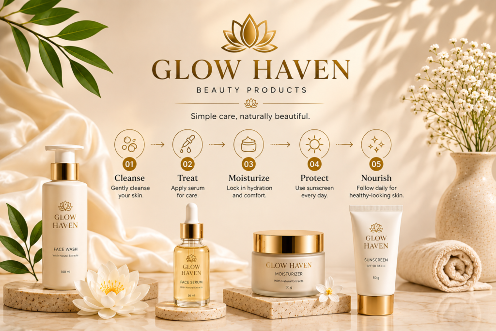 ayurvedic skincare produtcs steps